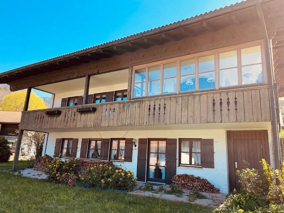 Ferienwohnung Mit Garten Fuer Naturliebhaber Unterwössen Apartmán
